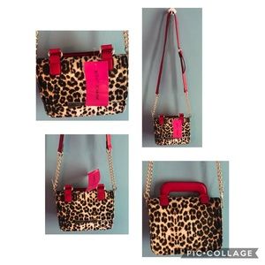 Betsey Johnson top handle crossbody